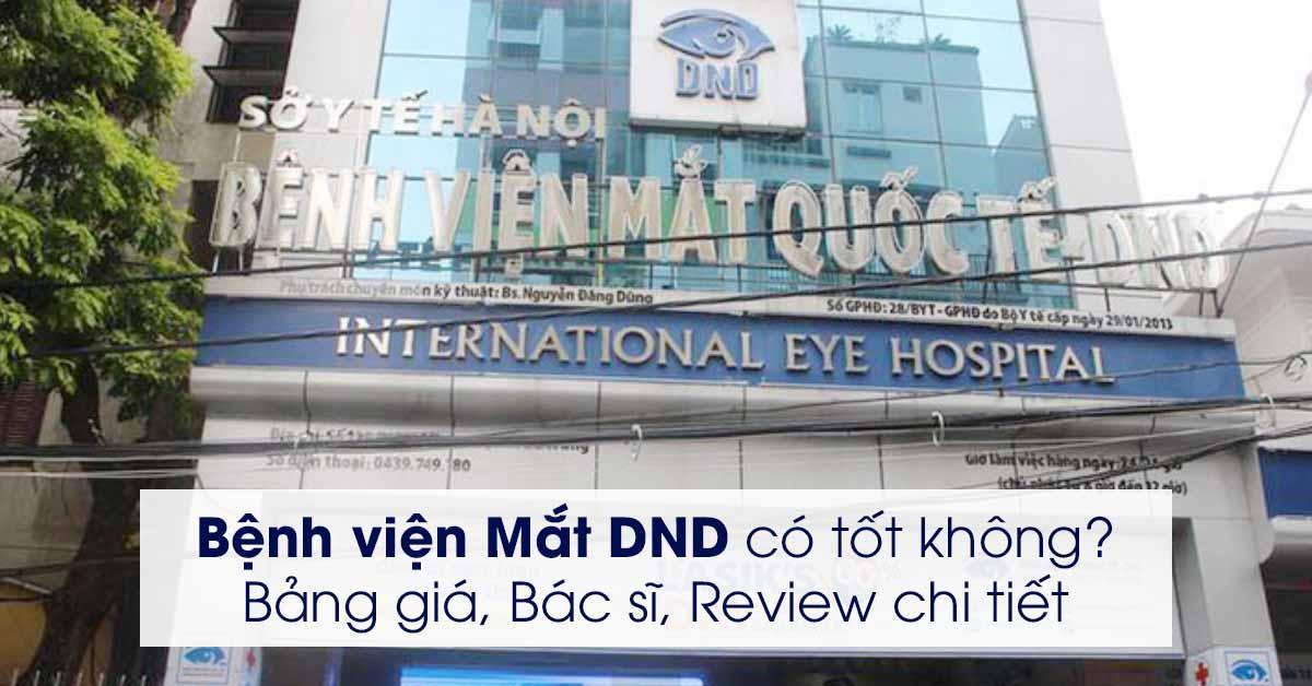 Bệnh viện mắt Quốc tế DND