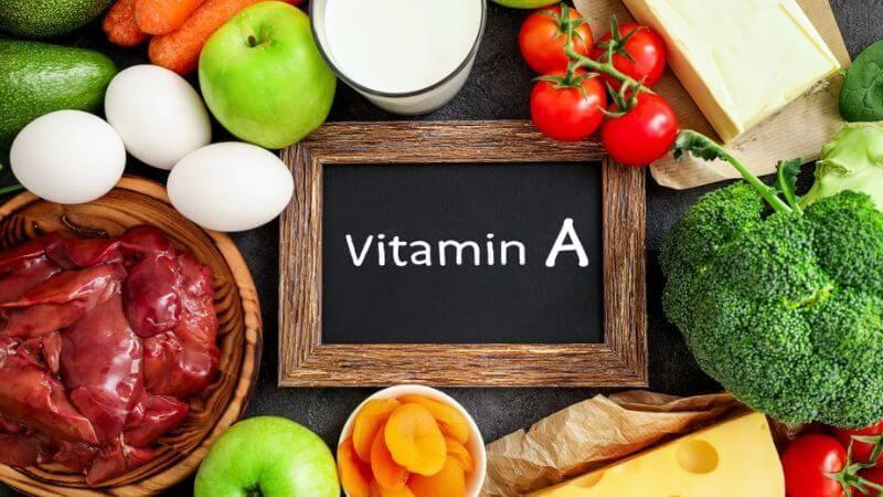 Vitamin A có nhiều trong các loại thực phẩm