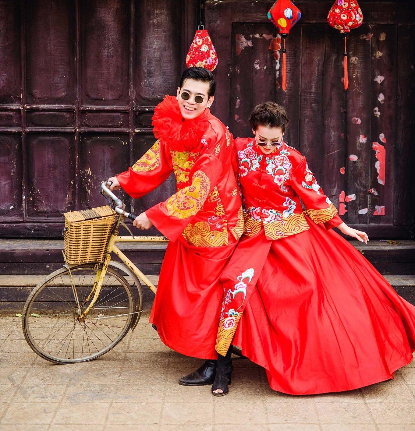 Chụp ảnh cưới kiểu Trung Quốc - ý tưởng mới lạ cho các cặp đôi