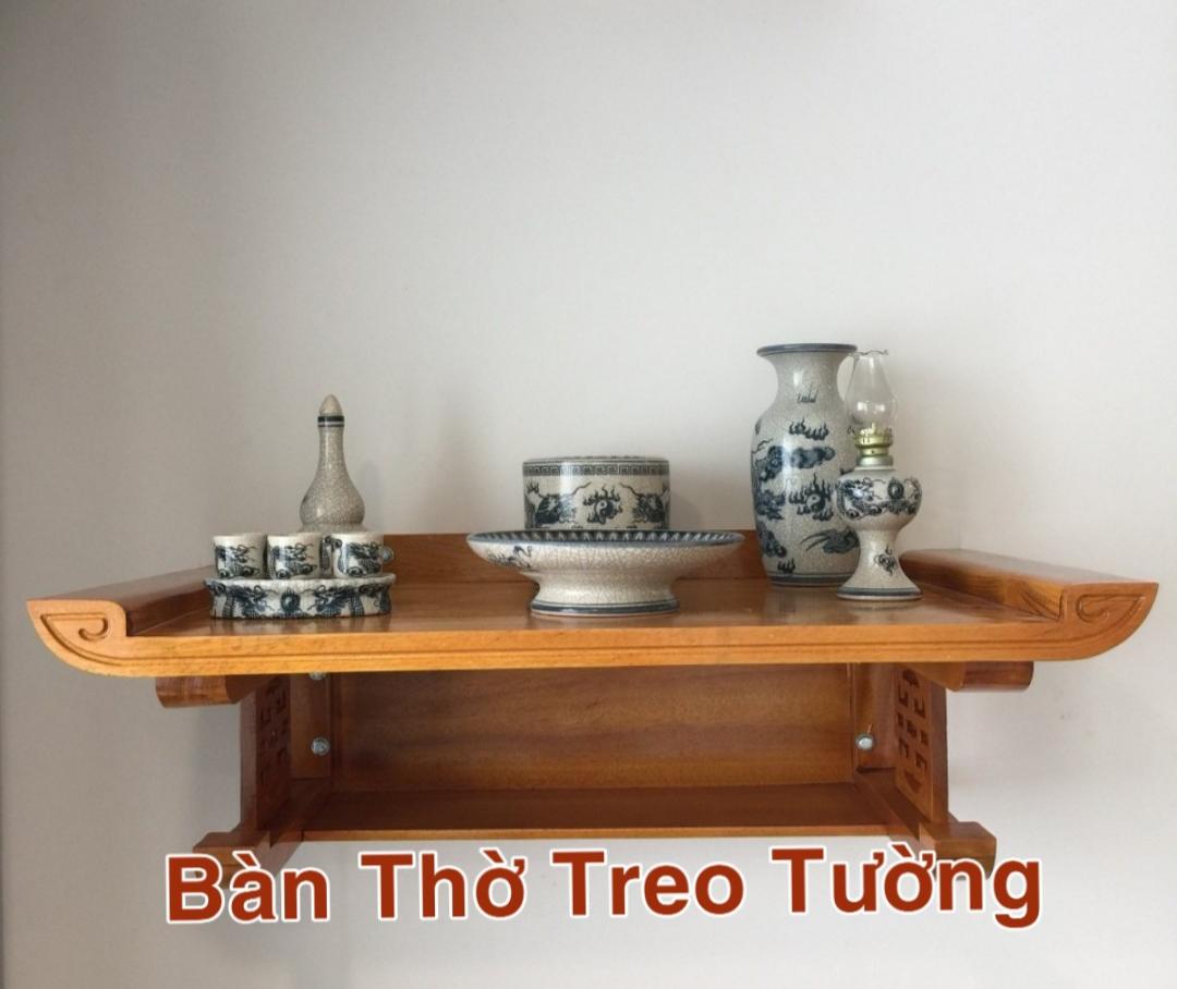 Kích thước bàn thờ treo tường chuẩn phong thủy lỗ ban