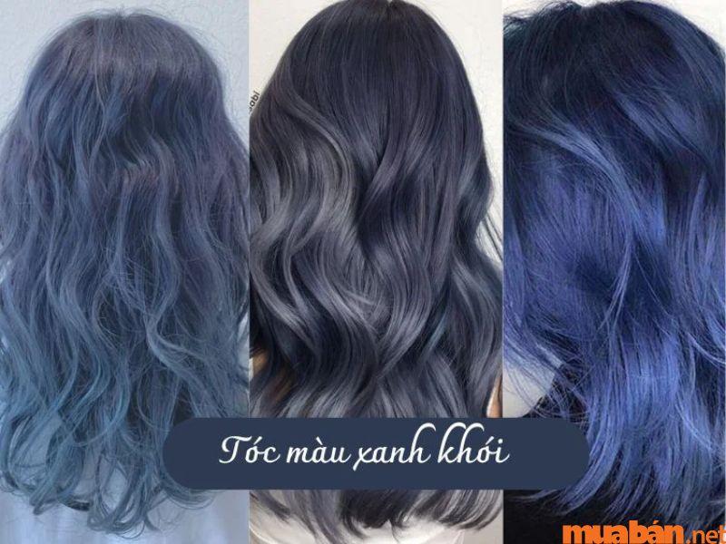 Tổng hợp những kiểu tóc màu xanh khói cá tính nhất
