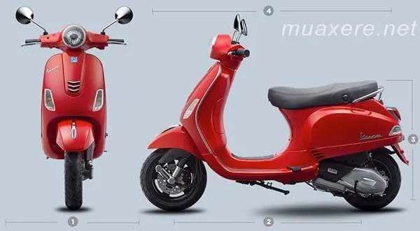 Giá xe Vespa LX