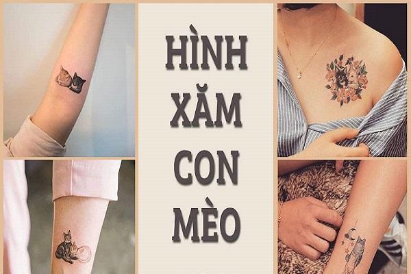 Hình xăm con mèo: Ý nghĩa, tattoo con mèo đẹp