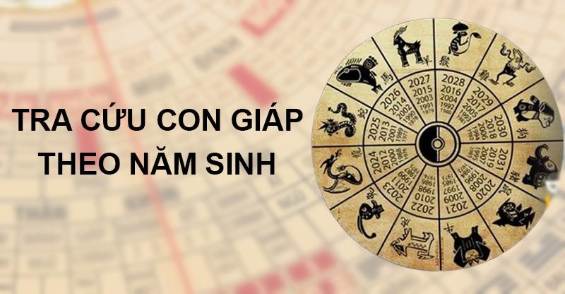 Tra cứu con giáp theo năm sinh