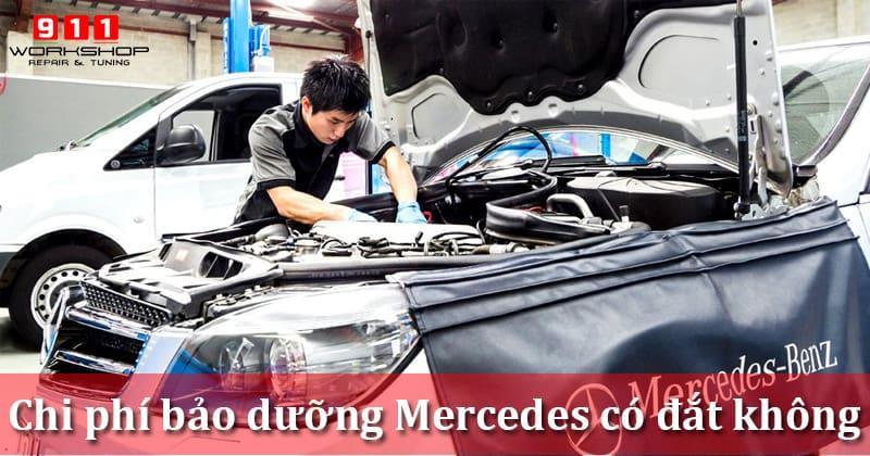 chi phí bảo dưỡng mercedes là bao nhiêu