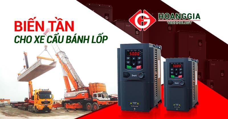 Giải pháp lắp đặt biến tần INVT cho cẩu trục