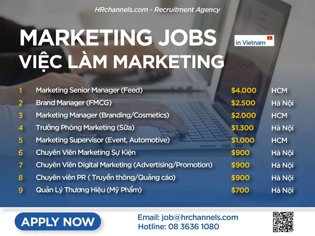 Việc làm Marketing