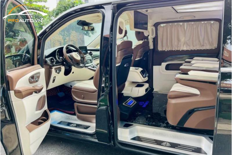 Mercedes V250 độ Maybach - Đỉnh cao giới thượng lưu