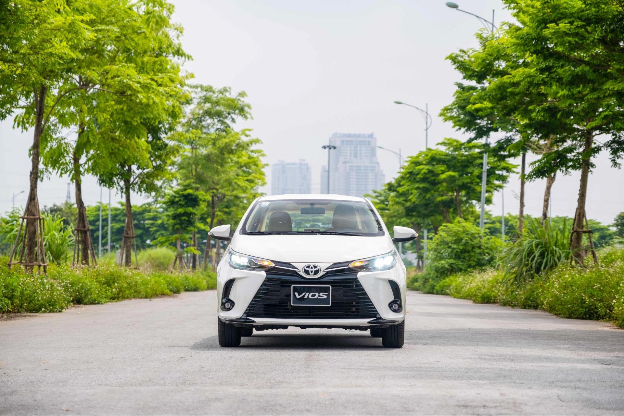 Thiết kế của xe Toyota Vios