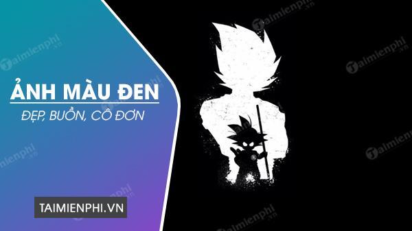 Ảnh màu đen đẹp, Avatar mầu đen buồn, ngầu