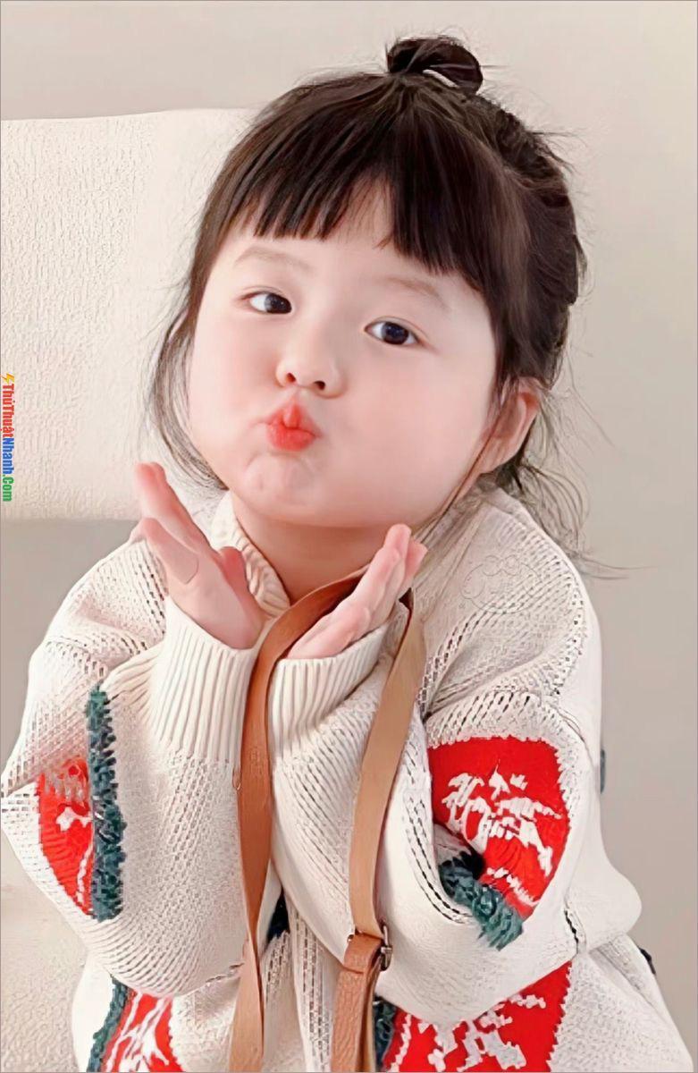 Ảnh Em Bé Hàn Quốc Cute, Đáng Yêu, Vô Tư, Cưng Muốn Xỉu