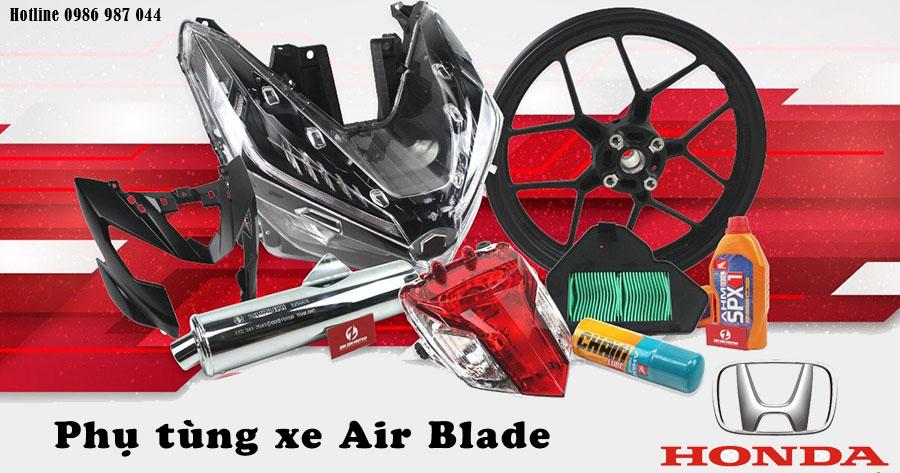 Bảng giá phụ tùng xe Air Blade mới nhất trên thị trường