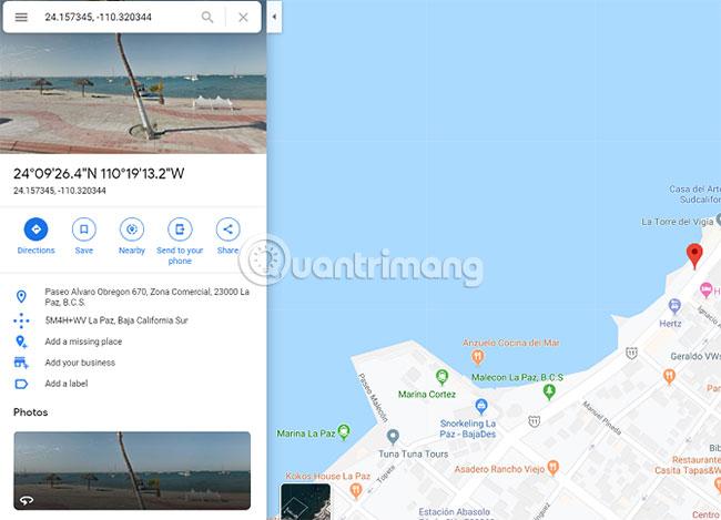 Cách thả ghim trên Google Maps