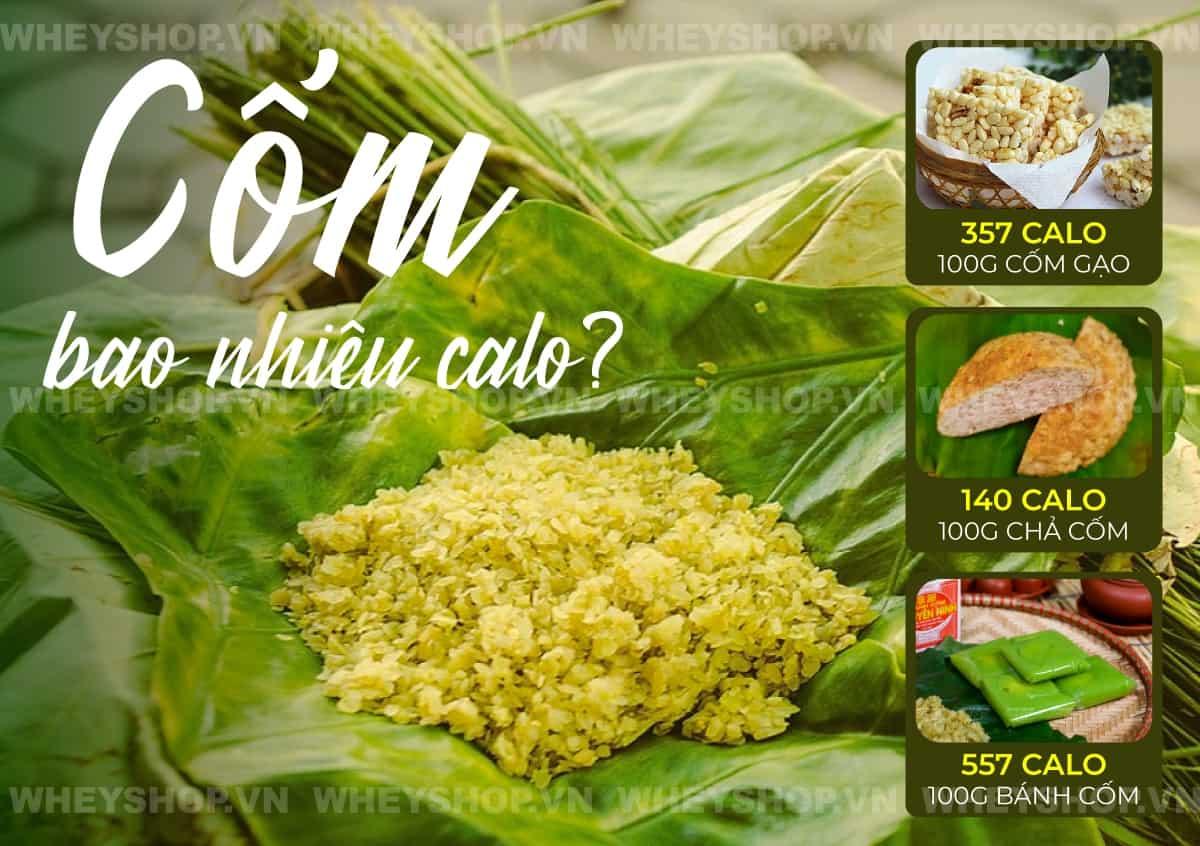 100g Cốm bao nhiêu calo? Ăn cốm có béo không?