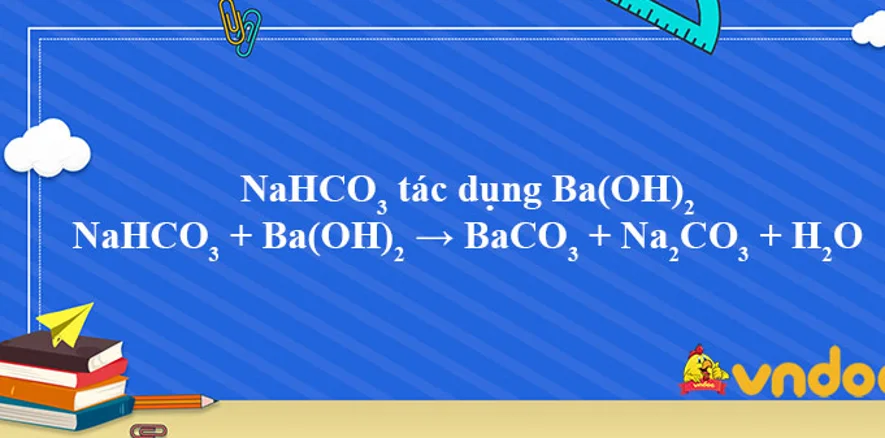 Ba(HCO3)2 + NaOH → BaCO3 + Na2CO3 + H2O