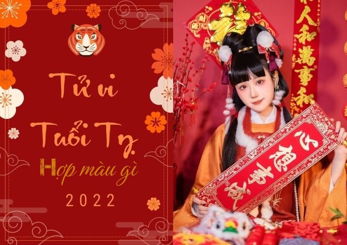 Tuổi Tỵ hợp màu gì năm 2022