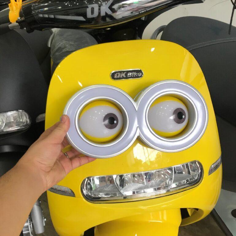 Xe tay ga Gogo Minion 50cc có thiết kế cực dễ thương cho học sinh