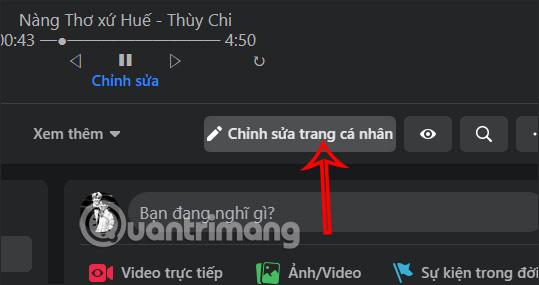 Chỉnh sửa phần giới thiệu