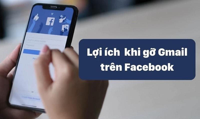 Cách gỡ Gmail trên Facebook bằng máy tính và điện thoại nhanh nhất