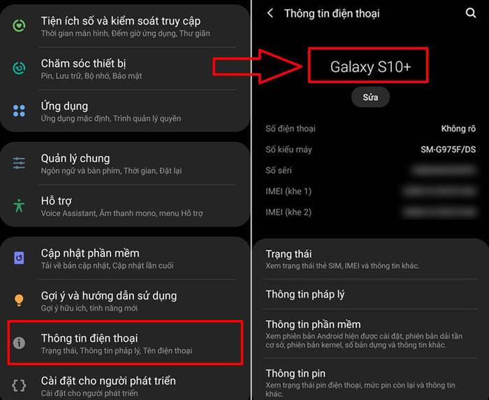 Bí quyết dễ dàng kiểm tra tên và đời máy điện thoại Samsung nhanh chóng