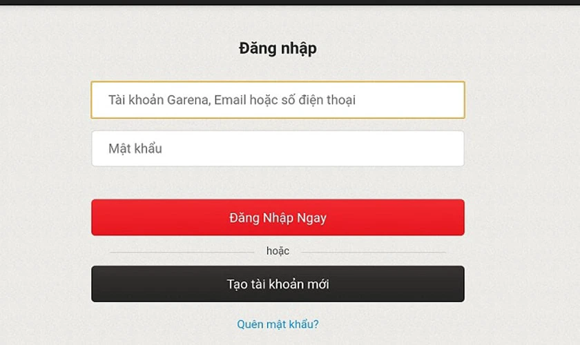 Hướng dẫn cách đăng ký tạo tài khoản garena nhanh, đơn giản nhất