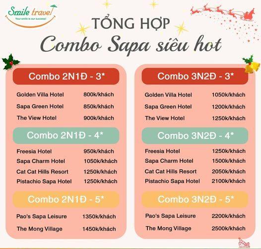 TOUR DU LỊCH SAPA 3N2Đ TRỌN GÓI UY TÍN