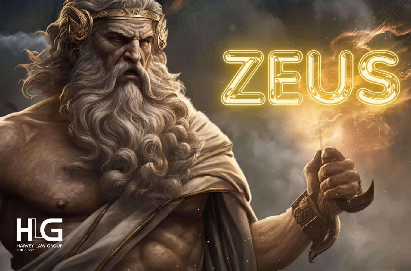 Zeus là vua của các vị thần