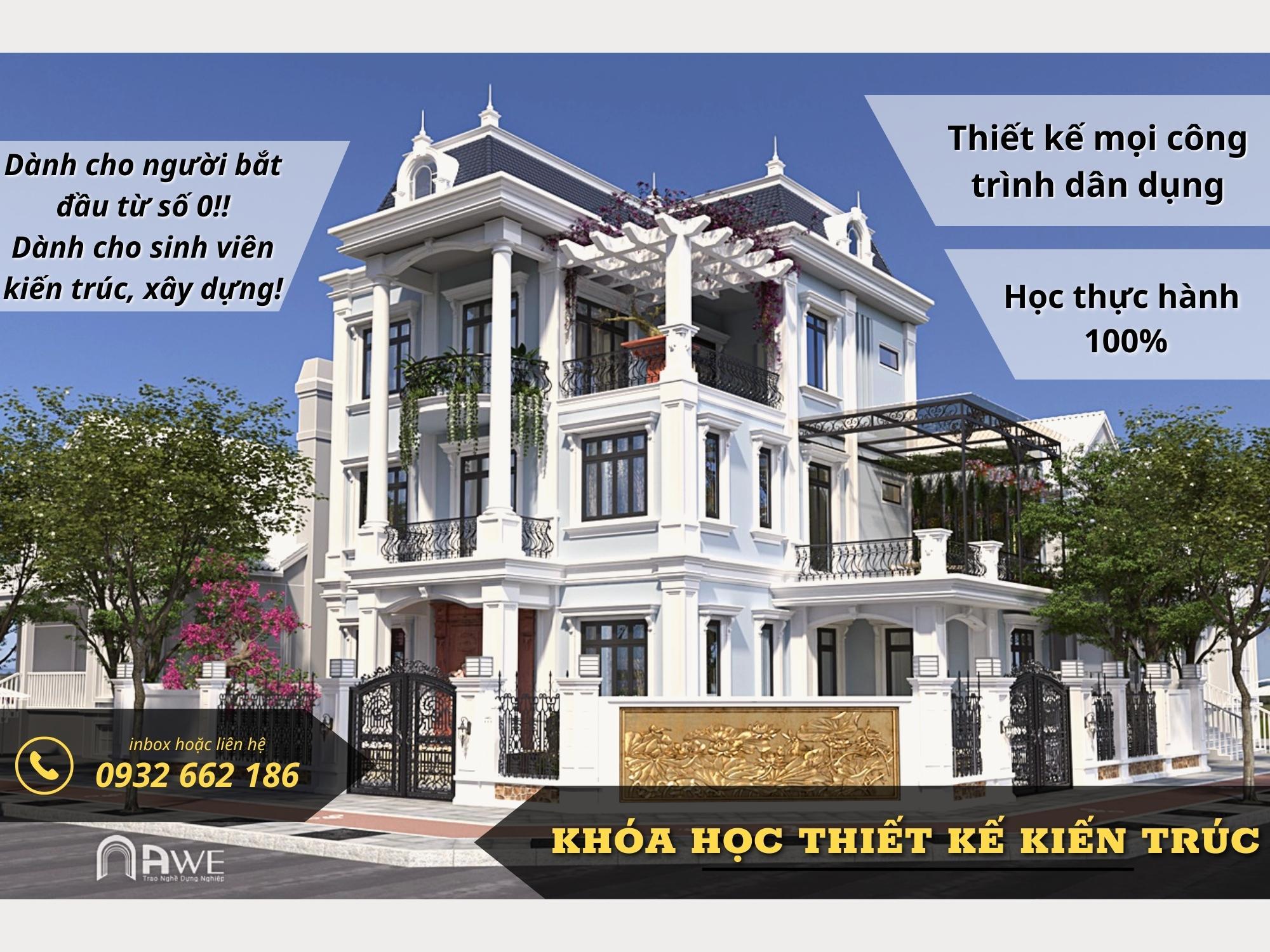 KHÓA HỌC THIẾT KẾ KIẾN TRÚC