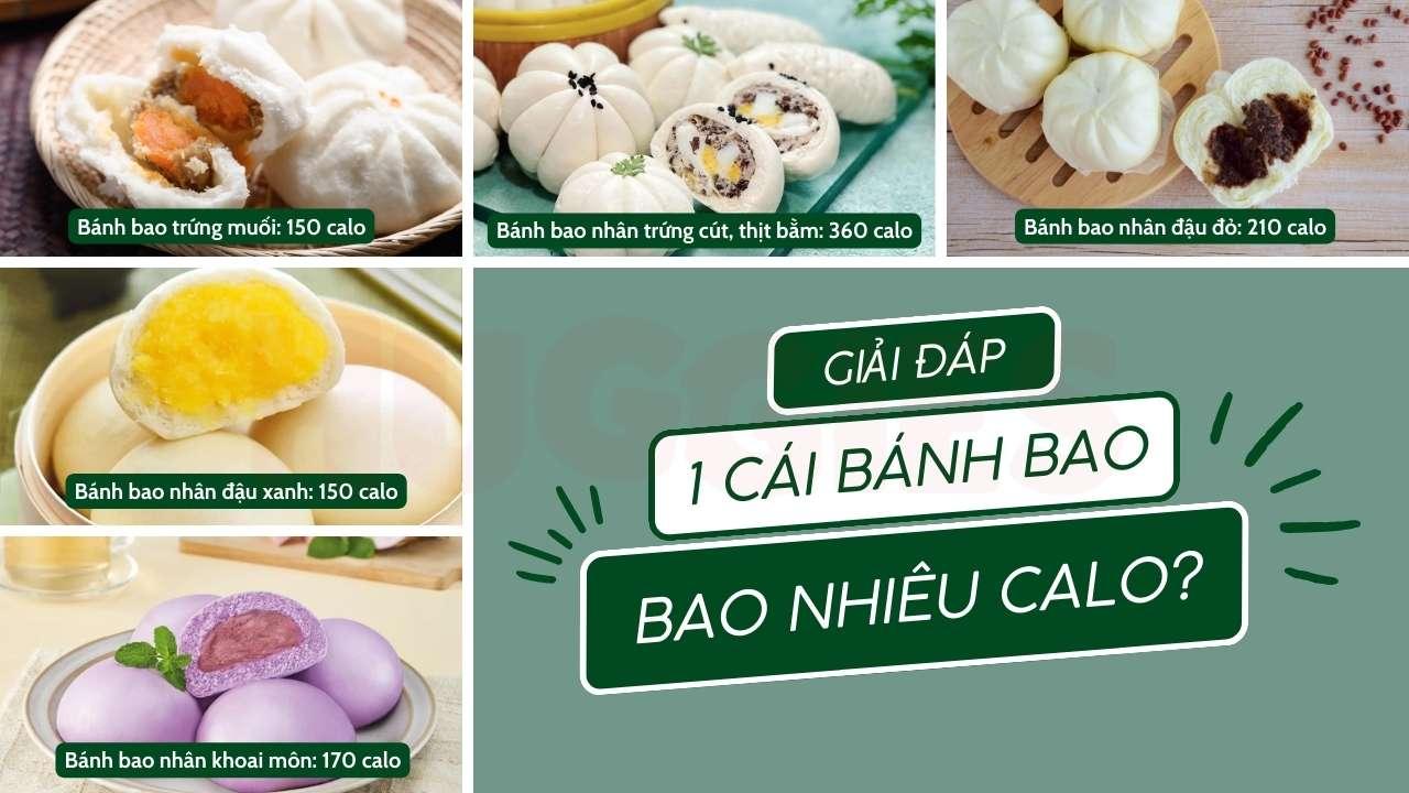 1 cái bánh bao bao nhiêu calo? Cách ăn bánh bao không lo béo