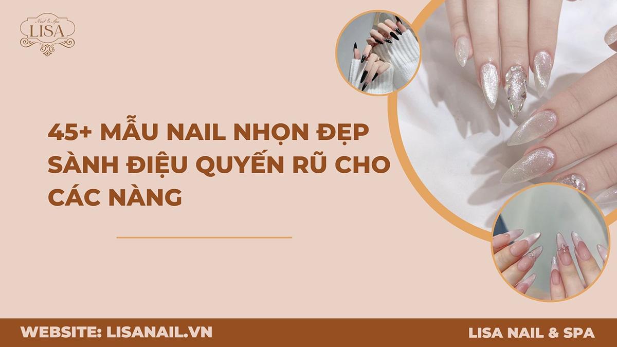 Mẫu Nail Nhọn