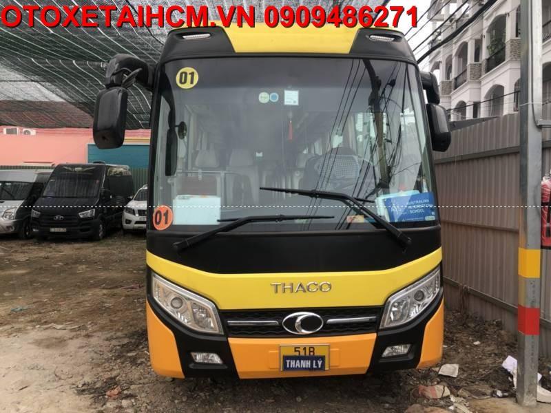 Ngân hàng bán thanh lý xe khách 29 chỗ cũ Thaco Garden TB79S