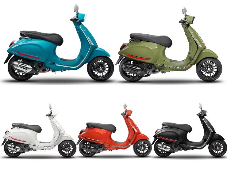 Bảng giá các phiên bản màu Vespa Sprint cập nhật tháng 11/2022