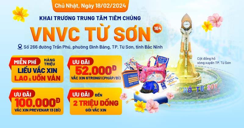 Khai trương VNVC Từ Sơn: Địa chỉ, số điện thoại, giờ làm việc