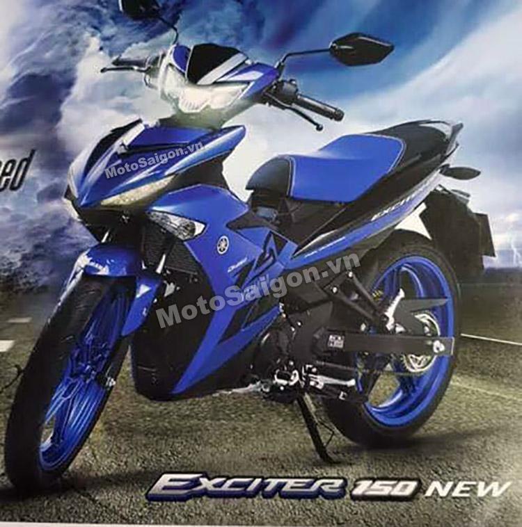 Lộ thông số kỹ thuật Yamaha Exciter 150 2019 với nhiều cải tiến