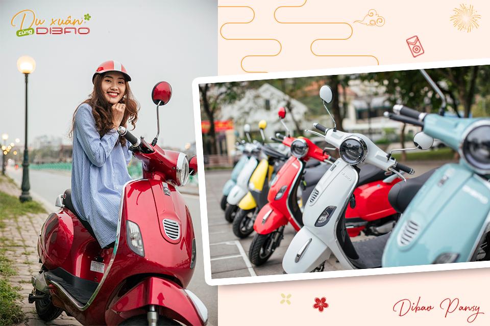 xe máy điện Vespa Dibao Pansy S2