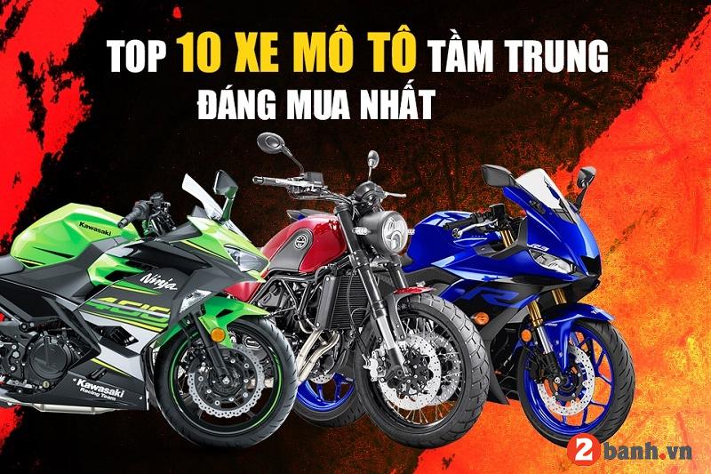 Top 10 mẫu xe mô tô tầm trung giá rẻ đáng mua nhất hiện nay - 1