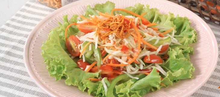 salad rau củ trộn xốt mayonnaise