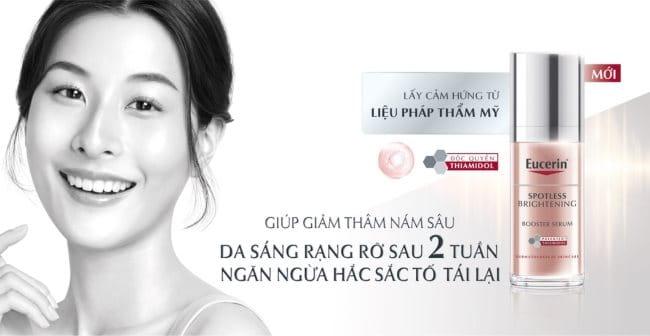 Serum dưỡng trắng da mặt chứa Thiamidol