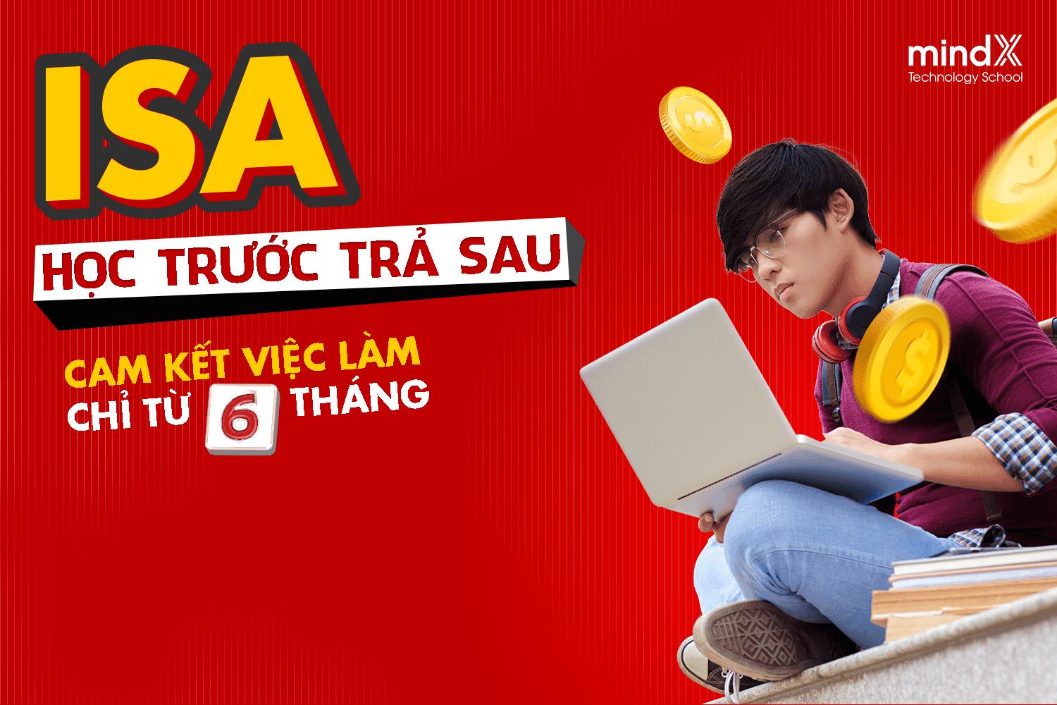 Học lập trình trước, trả học phí sau cùng ISA