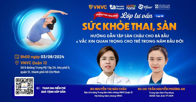 lớp tư vấn sức khỏe thai sản số 29