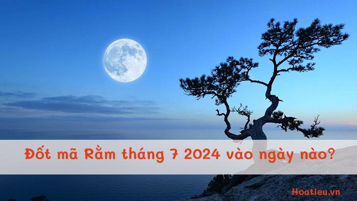 Cách đốt vàng mã Rằm tháng 7