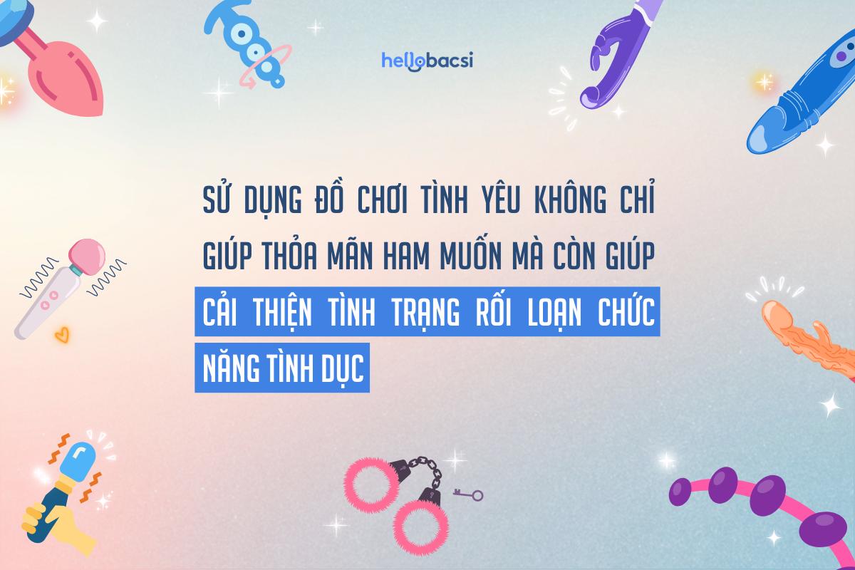 Các loại đồ chơi tình yêu dành cho nữ và cho nữ