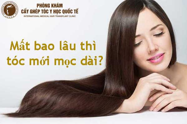 mất bao lâu thì tóc mới mọc dài